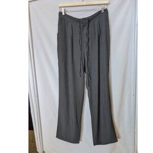 Halara High Waisted Drawstring Zipper Side Pocket Wide Leg Pants Size  Small